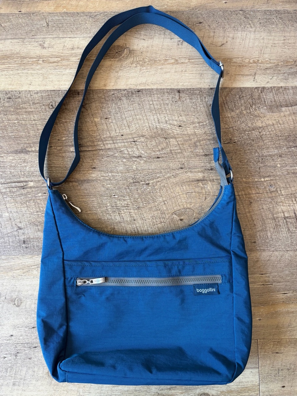 Baggallini Nylon Sidekick Hobo Crossbody Bag
